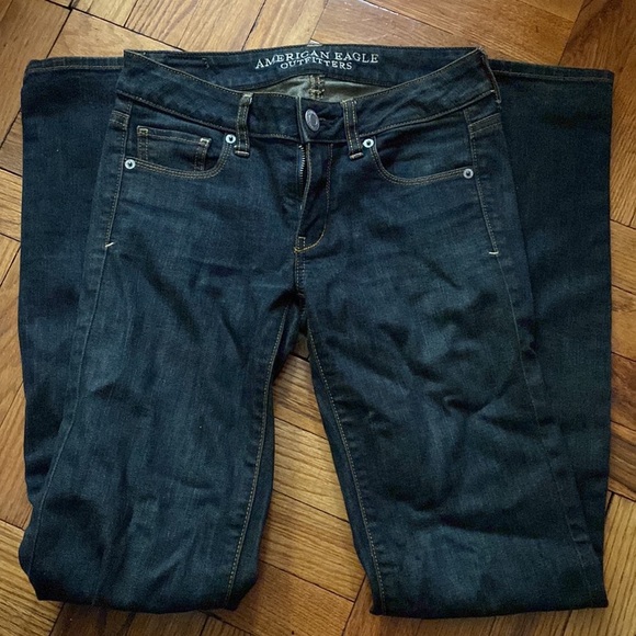 American Eagle skinny super stretch jeans size: 0 - Picture 2 of 6